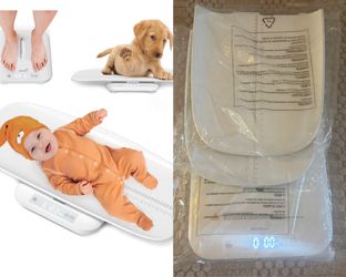 Like New GROWNSY Digital Baby Scale, Height Measurement, LED Display