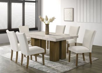 Comedor De Mármol Original 7 Pcs $54 Down 