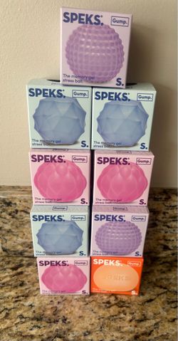 Speks Gump Memory Gel Stress Balls Squishy– Lot of 9
