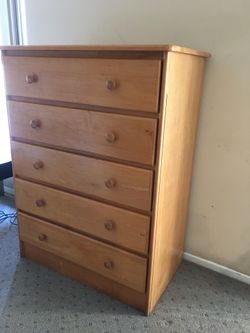 wood dresser