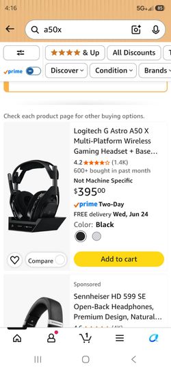 Logitech g astro a50 X gaming headset