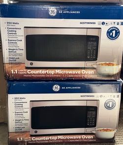 GE 1.1 Cu. Ft. Capacity Countertop Microwave Oven