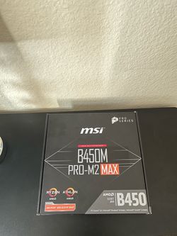 MSI B450M PRO-M2 MAX Motherboard