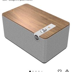 Klipsch The Three Plus Premium Bluetooth Speaker System, Walnut