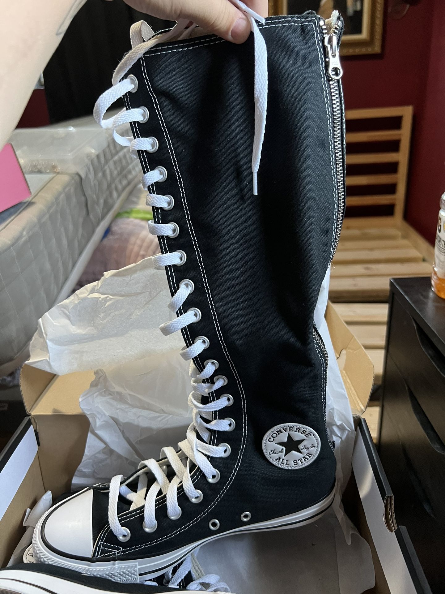 Knee High Converse