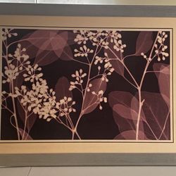 Flower Framed Art Piece 