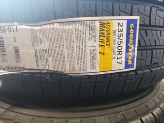 4 New Goodyear Tires