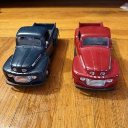 Diecast Maisto 1948 Ford F1 Pickup 1/25 Scale Red & Green 