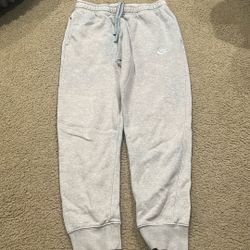 Cuffed Grey Nike Sweats