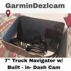 7" Garmin DezlCam OTR725