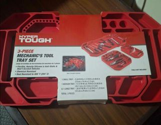 3 Piece Mechanics Tool Tray Set