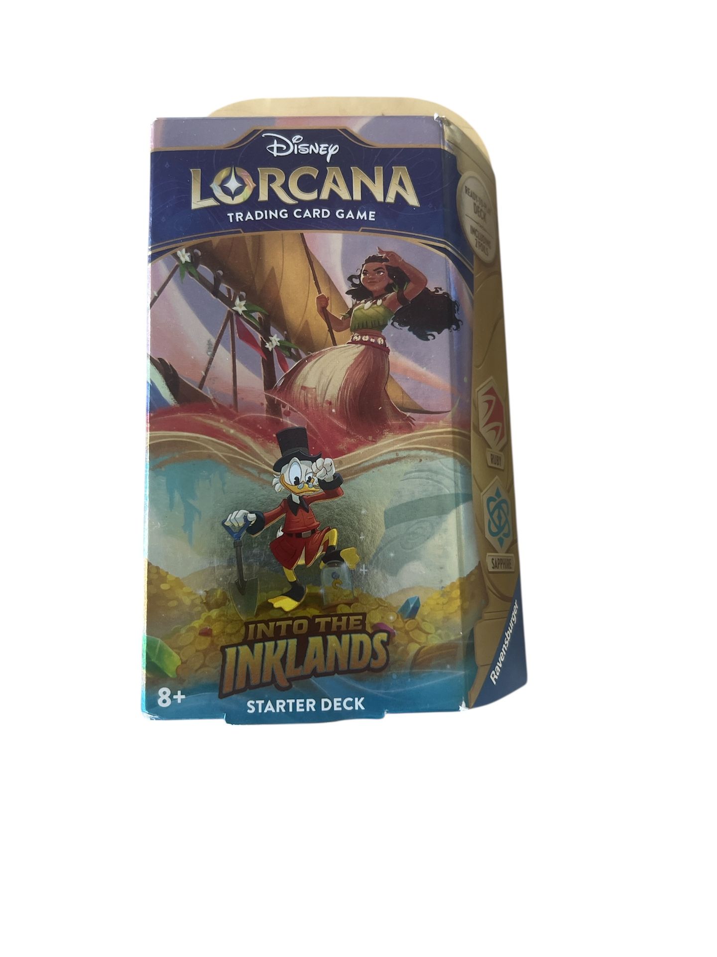Disney Lorcana Into the Inklands Starter Deck - Moana & Scrooge