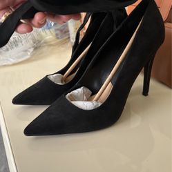 Shoedazzle Black Caviar Akeiyla Pumps 9.5