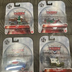 Winter series  Pixar cars lot of 4
