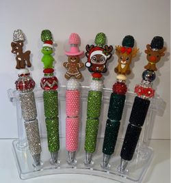 Beaded pens