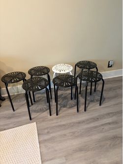Metal Stool/Plant Stand NEW