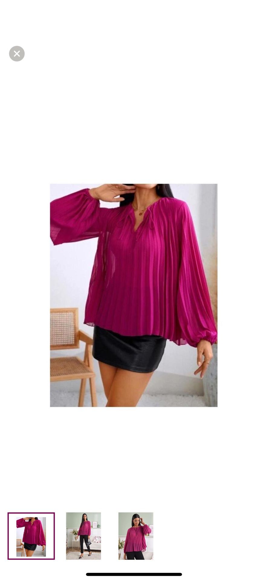 New With Tag Size Medium Blouse 