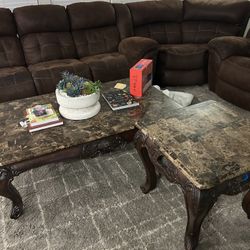 Entertainment Center, Coffee Table, End Table