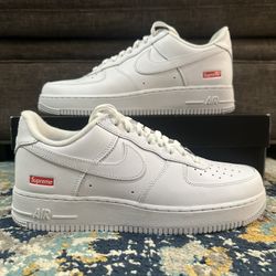 Supreme x Nike Air Force 1 Low “Box Logo - White”
