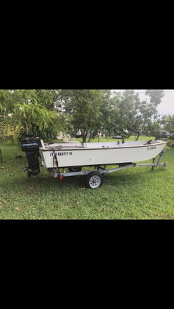 Aluminum Boat 15’2