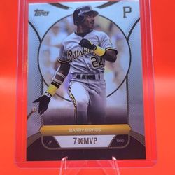 2025 Topps Welcome to the Club "3x MVP" Barry Bonds #4 Pirates