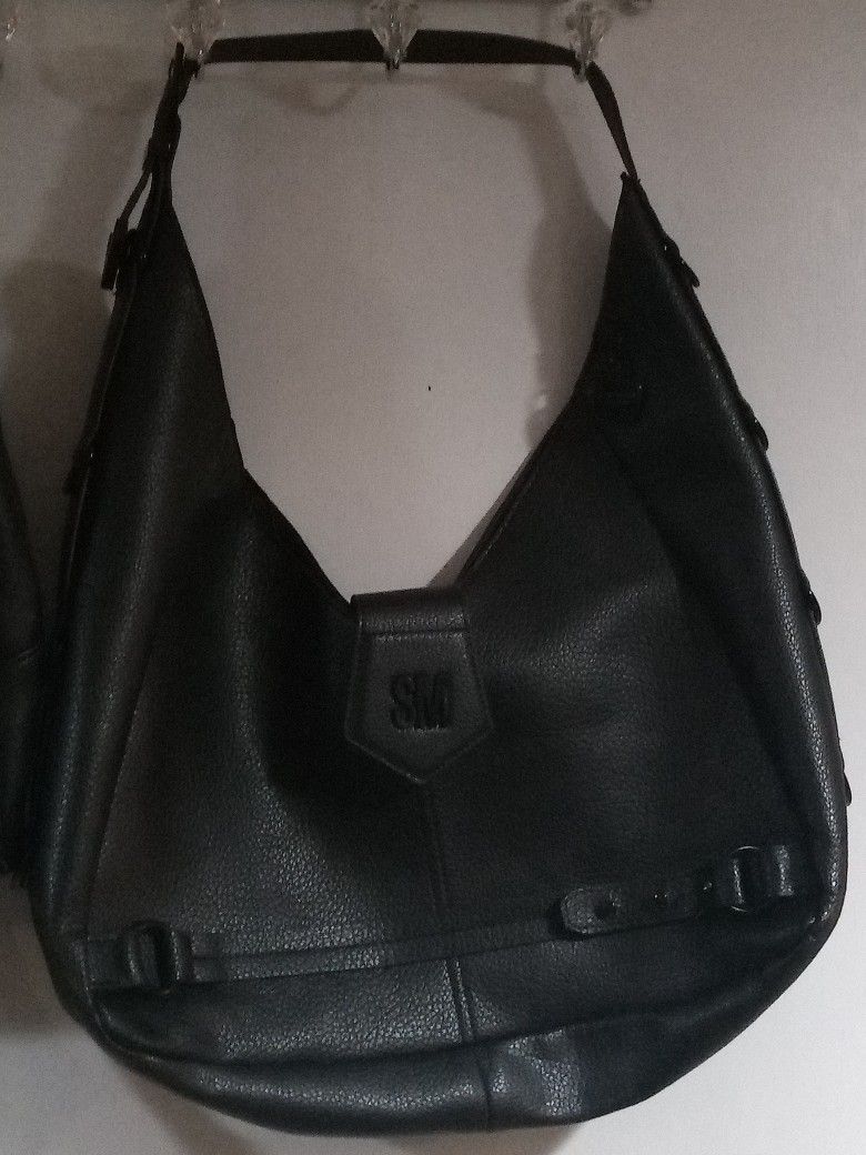 Steve Madden BStewie Black Hobo Bag Purse