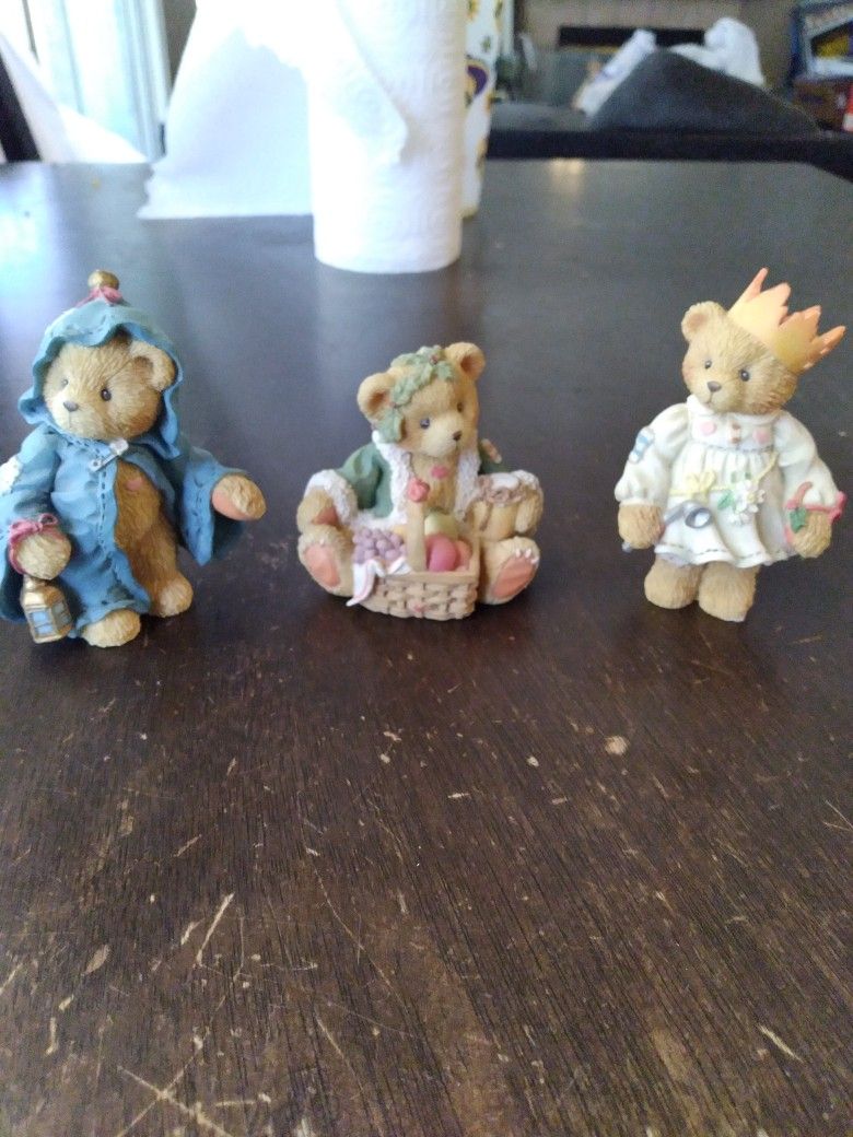 Cherished Teddies Ghost Of Christmas Collectable Figurines