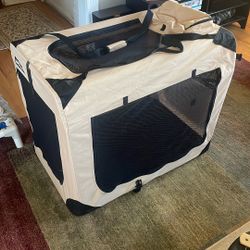 Collapsable Dog Crate, Large 
