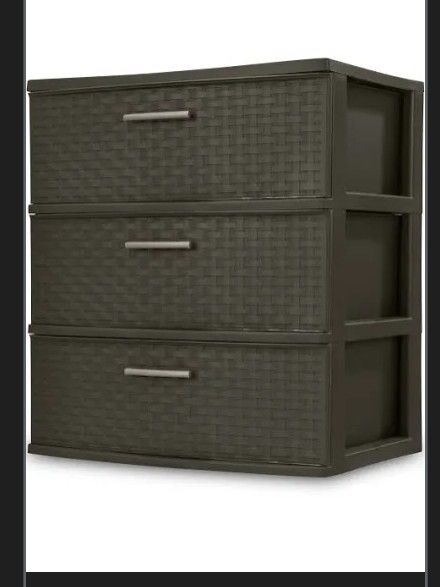 Three Drawer Plastic