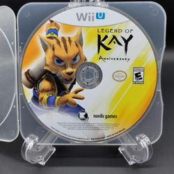 Nintendo Wii U Legend Of Kay ( Disk Only,  Tested & Working  ) 