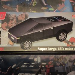 Wster WS-580 Tesla Cybertruck Portable Bluetooth Speaker With LED Lights