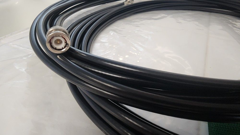 RF Venue RG8X25 25 Ft Coaxial Cable Black (2 Pack)