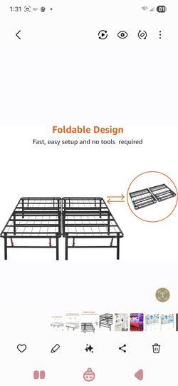 Full size bed frame, head board & mattress