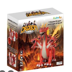 Dragon Toy With 7 Heads 