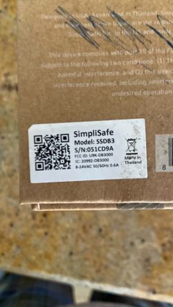 SimpliSafe Wired Doorbell