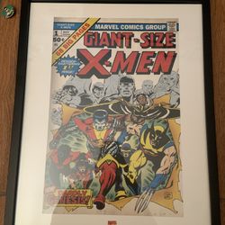 Xmen Framed Comic Print 