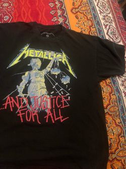 Metallica And Justice For All T-Shirt XL