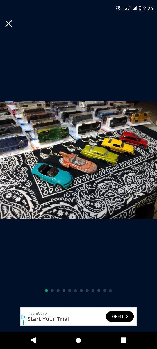 Hot wheels Keychains