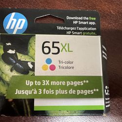 HP 65XL Tri-Color Ink Cartridge NEW