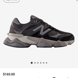 New Balance 9060 Grey/black