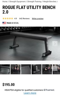 Rogue Flat Utility Bench 2.0 - Standard Pad