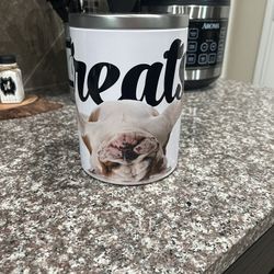 Bulldog Treats Bin
