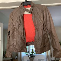 New Abercrombie Brown Jacket Size M