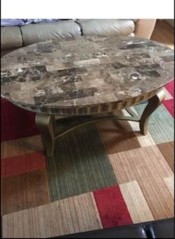 Marble table