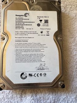 Seagate Barracuda 7200.12 1TB 7200RPM SATA Desktop Hard Drive ST(contact info removed)8AS