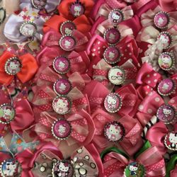 Hello Kitty Hair Bows 