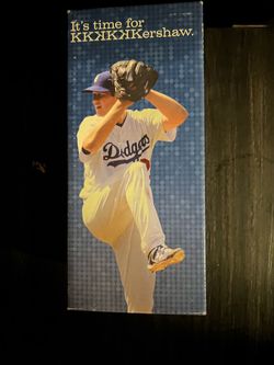 2011 Clayton Kershaw Los Angeles Dodgers SGA Bobblehead NIB