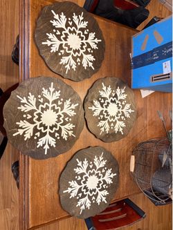 Wooden Plate Chargers