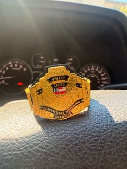 WCW United States Heavyweight Championship Toy Belt
