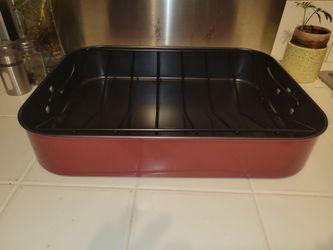 $$BEST OFFER Nonstick Roasting Pan with Rack